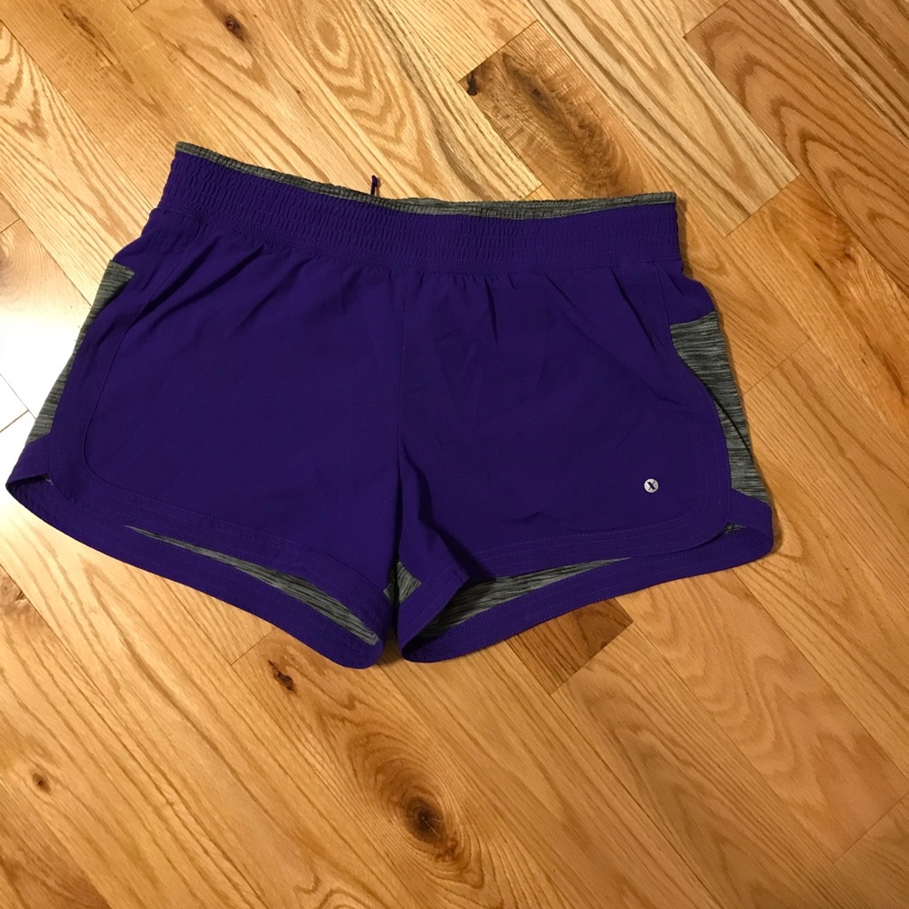 Exersion purple shorts